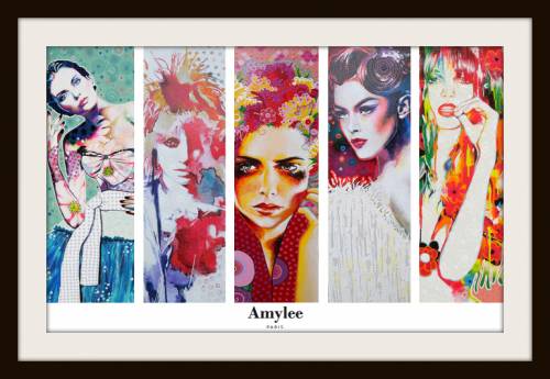 amylee,styl is tika,amylee art design,fashion week illustrée,galerie neel,hotel marceau bastille,guste blogging